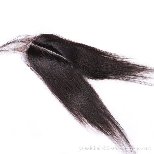 Wholesale Kim K 2x6 Lace Closure,Brazilian Human Hair Straight 2*6 Lace Closure,Middle Part 2x6 Swiss Lace Closure